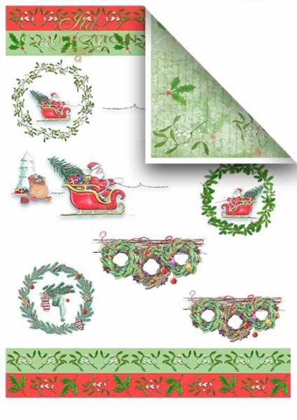ITD Collection A4 Paper Pack Christmas Toys