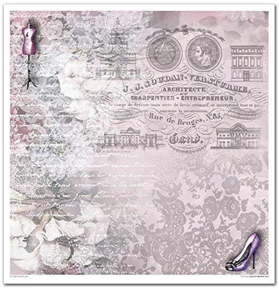 ITD Collection 12x12 Paper Pad French Chic