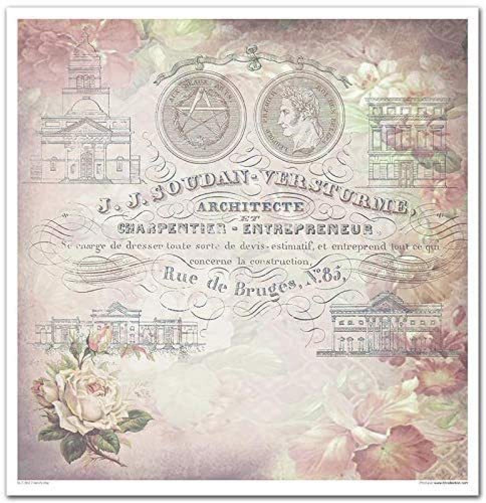 ITD Collection 12x12 Paper Pad French Chic