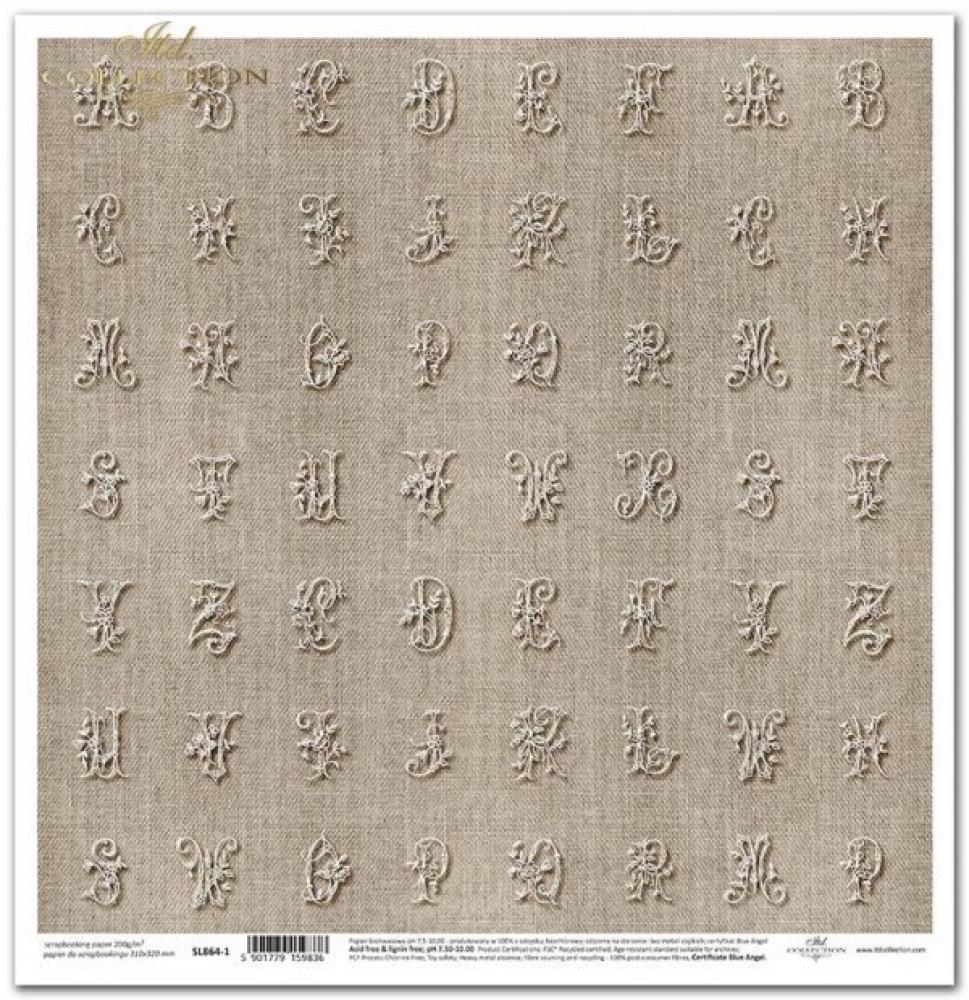 SLS025 ITD Collection Secrets of the Old Diary 12x12 Paper Pad