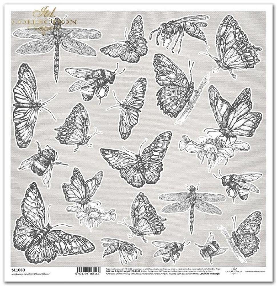 SLS034 ITD Collection Summer Meadow 12x12 Paper Pad