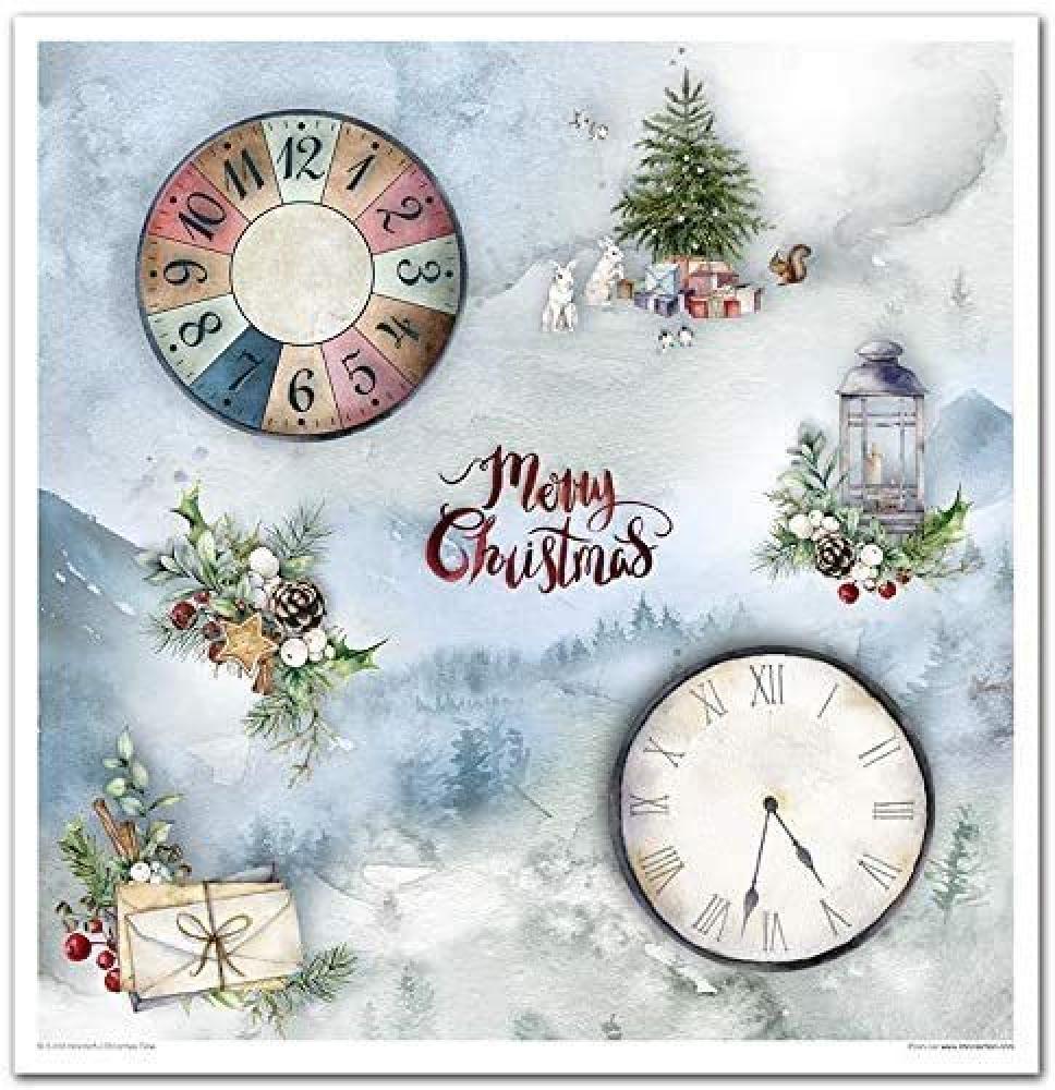 ITD Collection 12x12 Paper Pad Wonderful Christmas Time