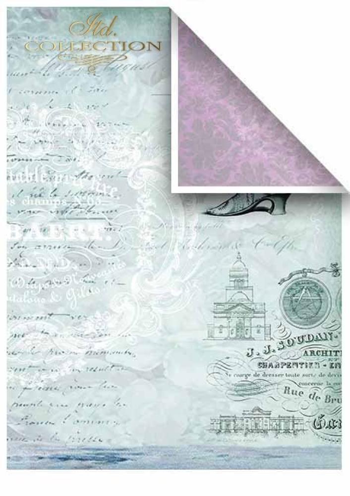 ITD Collection A4 Paper Pack Retro Travels