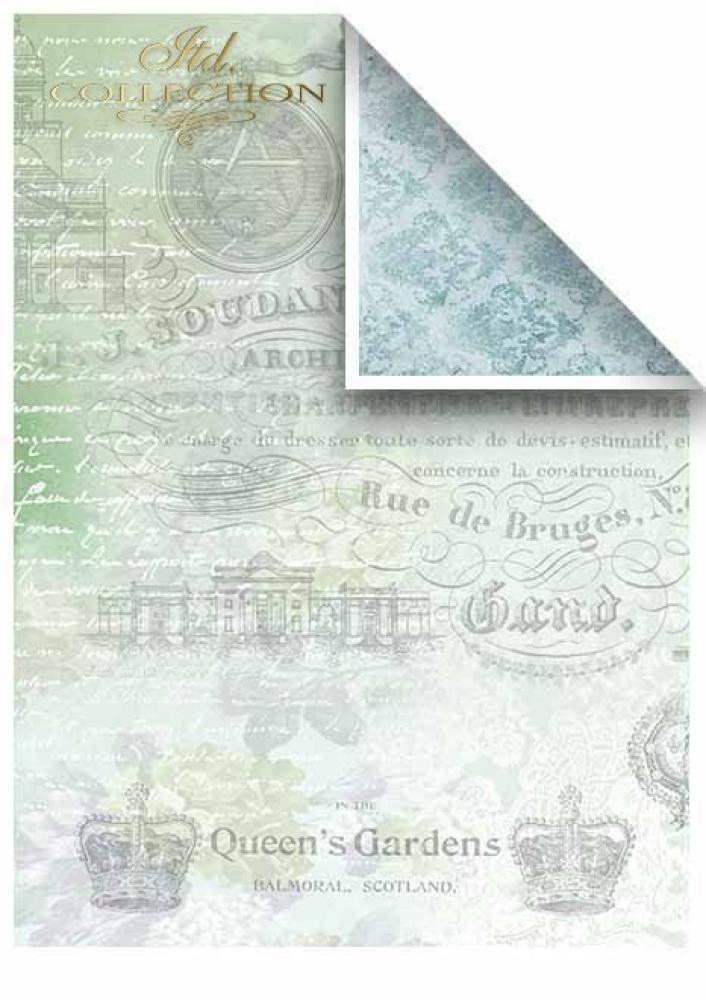 ITD Collection A4 Paper Pack Retro Travels