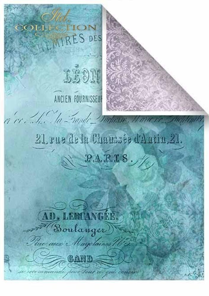 ITD Collection A4 Paper Pack Retro Travels