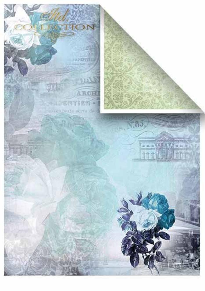 ITD Collection A4 Paper Pack Retro Travels