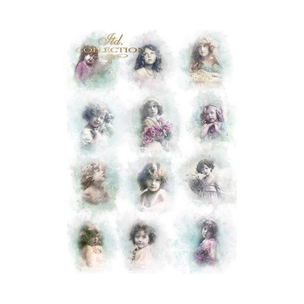 ITD Collection A4 Paper Pack Shabby Chic for Spring