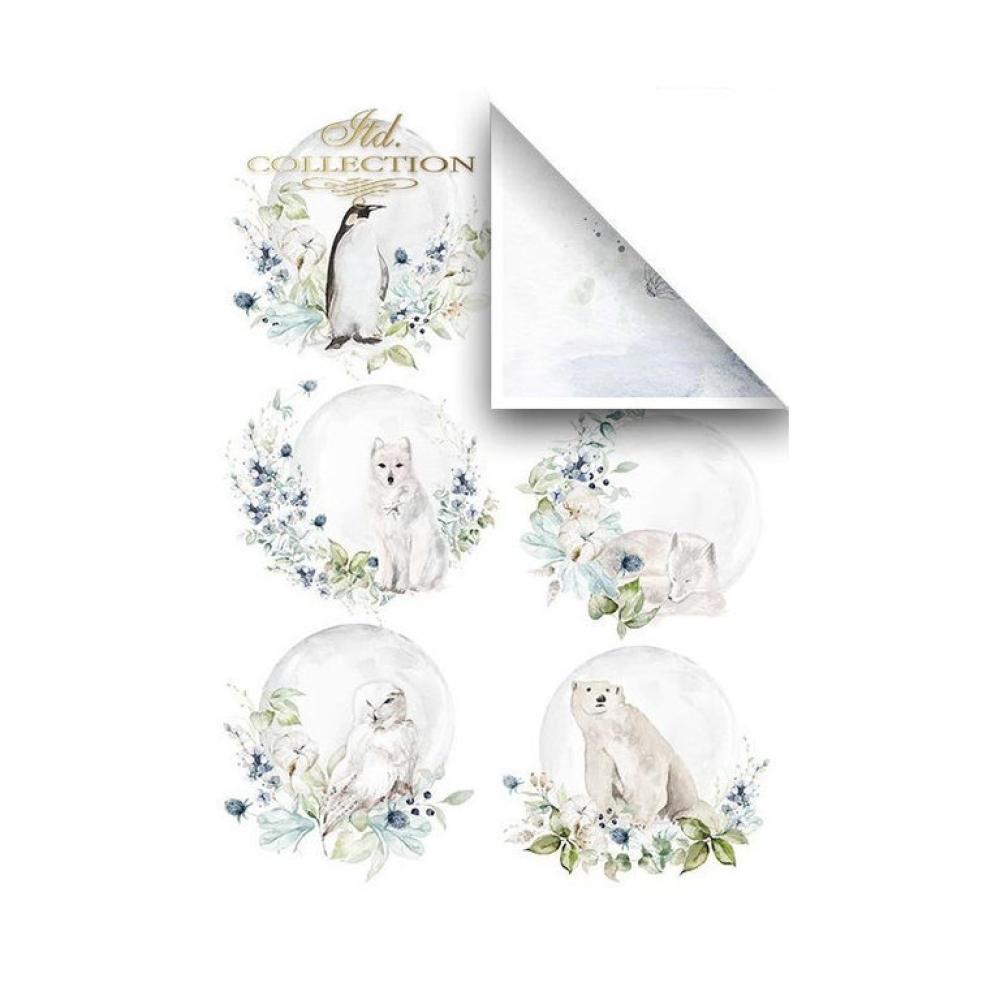 ITD Collection A4 Paper Pack The World of Ice Porcelain