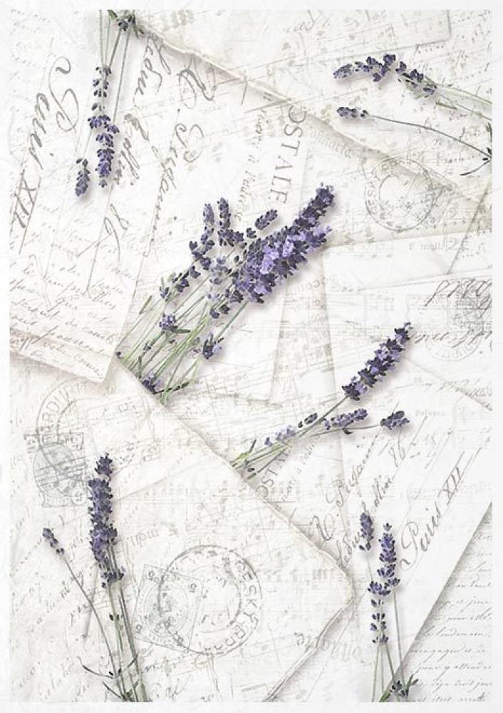 ITD Collection A4 Rice Paper Creative Set Beautiful Flowers