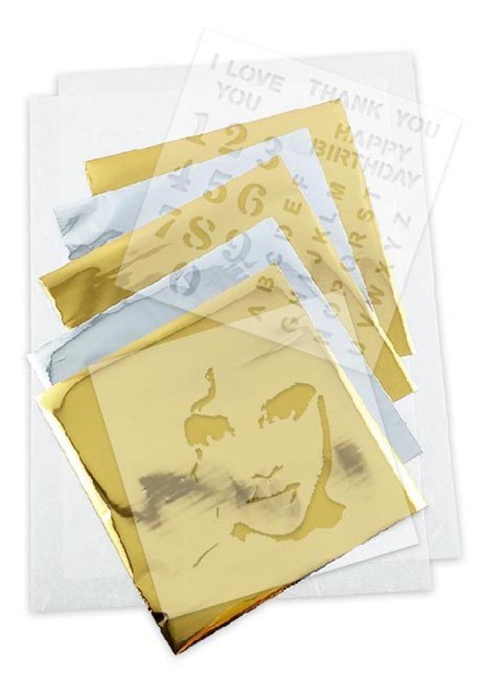 ITD Collection A4 Rice Paper Creative Set Beautiful Flowers