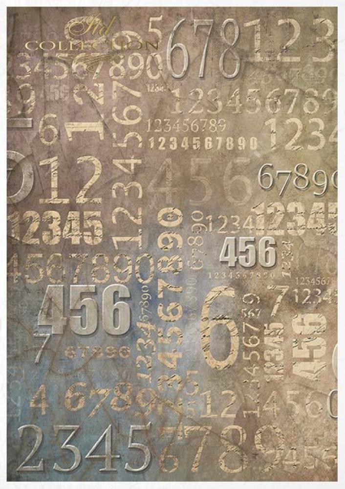 RS014 ITD Collection A4 Rice Paper Creative Set Steampunk