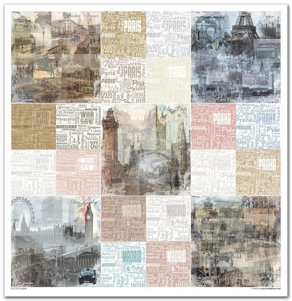 ITD Collection  Paper Pad 12x12 Capitals