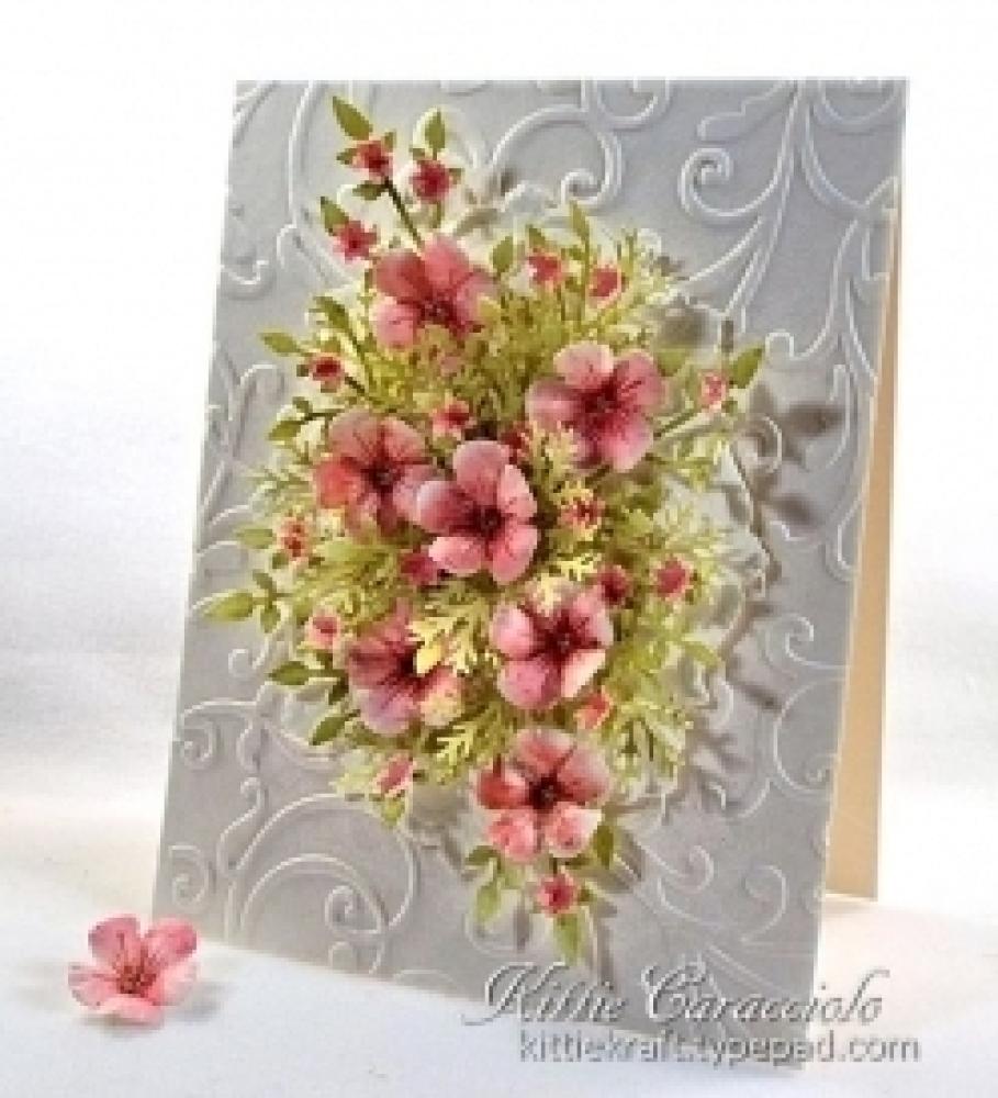 Impression Obsession Die Bunch of Blossoms