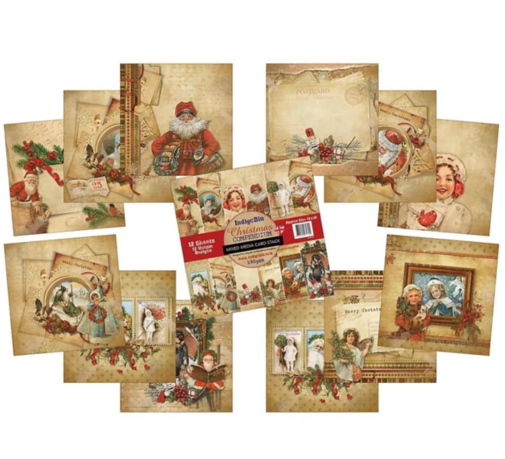 IndigoBlu Christmas Compedium 12x12 Paper Pad