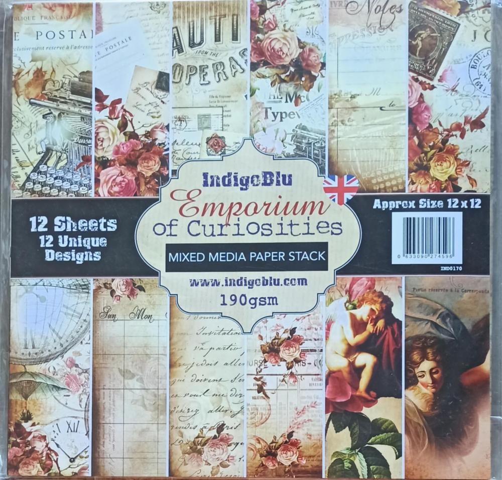 IndigoBlu Emporium of Curiosities 12x12 Paper Pad