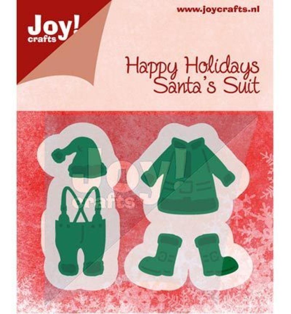 JC Noor Design Stanzschablone Weihnachtsmannkleidung