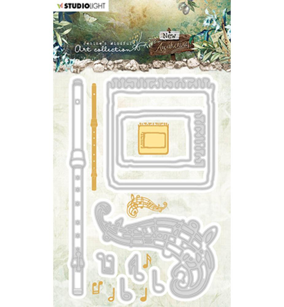 Jenine's Mindful Art Cutting Die Musical Elements #21