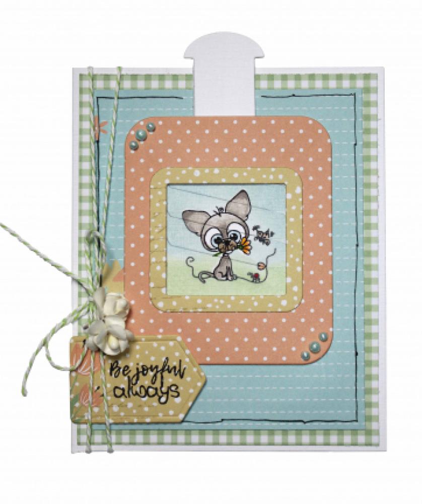 Joy Crafts Clear Stamp Jasper Bear 6410-0516