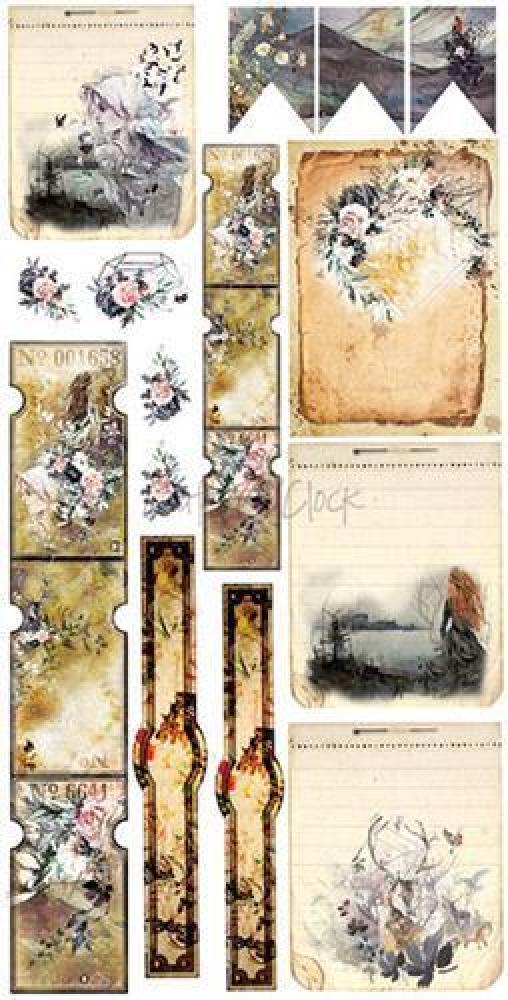 Craft O Clock Mixed Media Kit A Twinkle of Sunrise