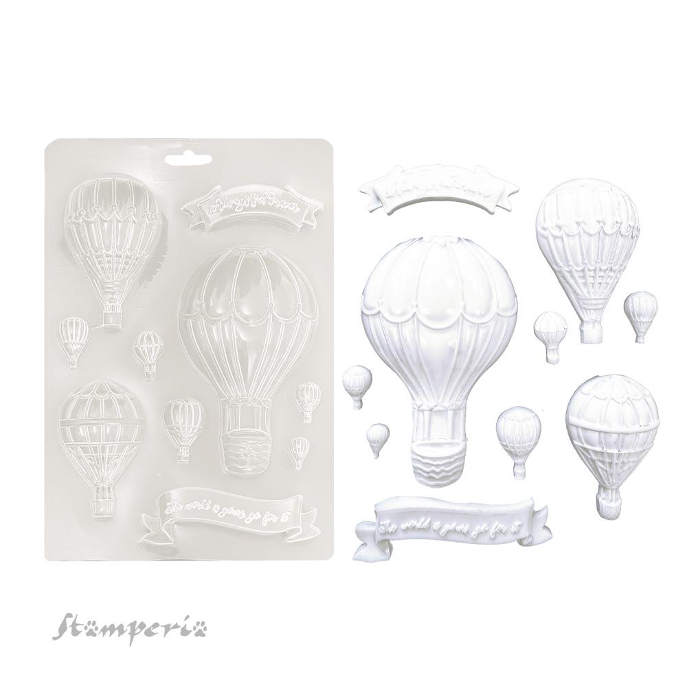 K3PTA5672 Stamperia Timeless A5 Soft Mould Balloons