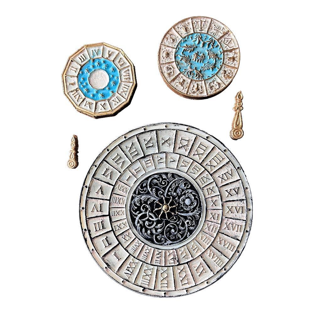K3PTA5673 Stamperia Venice City of Art A5 Soft Mould Clocks