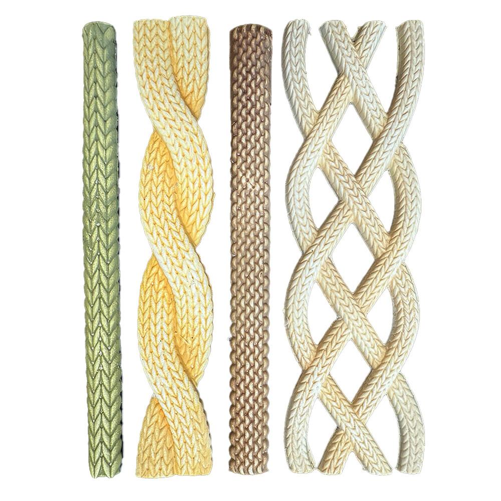 K3PTA5677 Stamperia Whispering Woods A5 Soft Mould Cords
