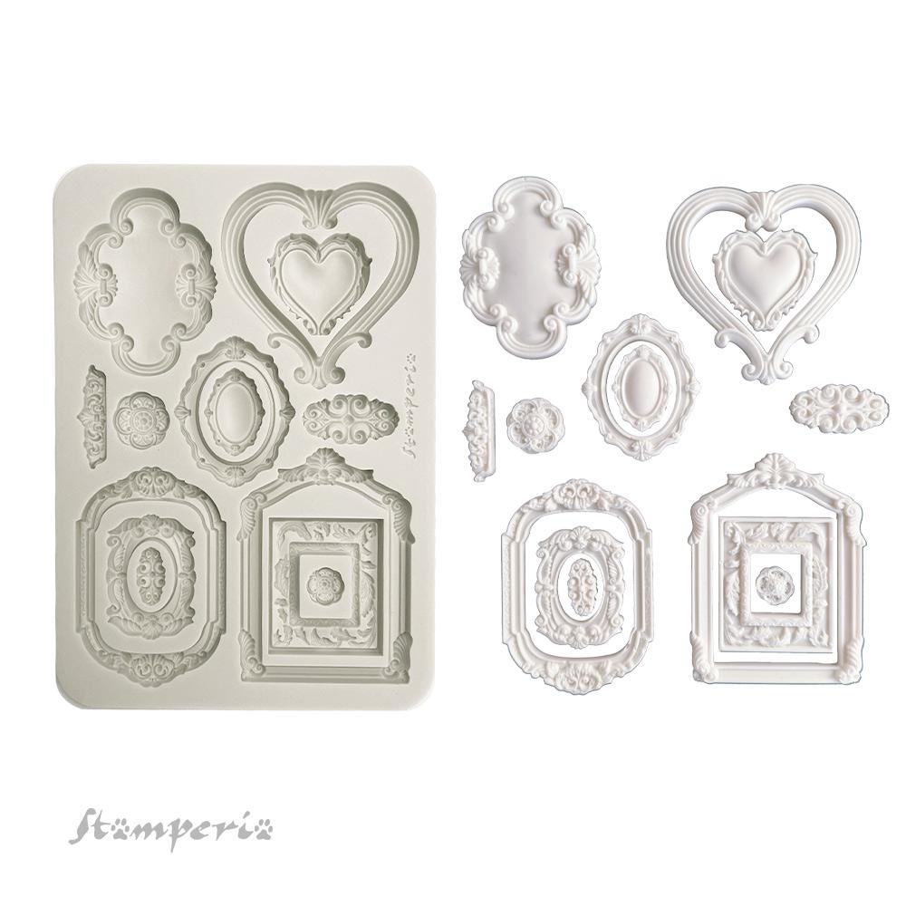 KACMA580 Stamperia Timeless A5 Silicone Mould Frames
