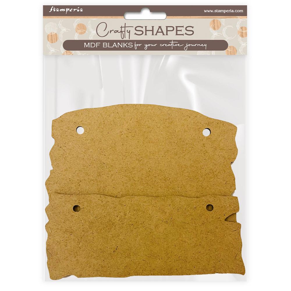 KLSM41 Stamperia Hidden Grove MDF Crafty Shapes Blanks Plates