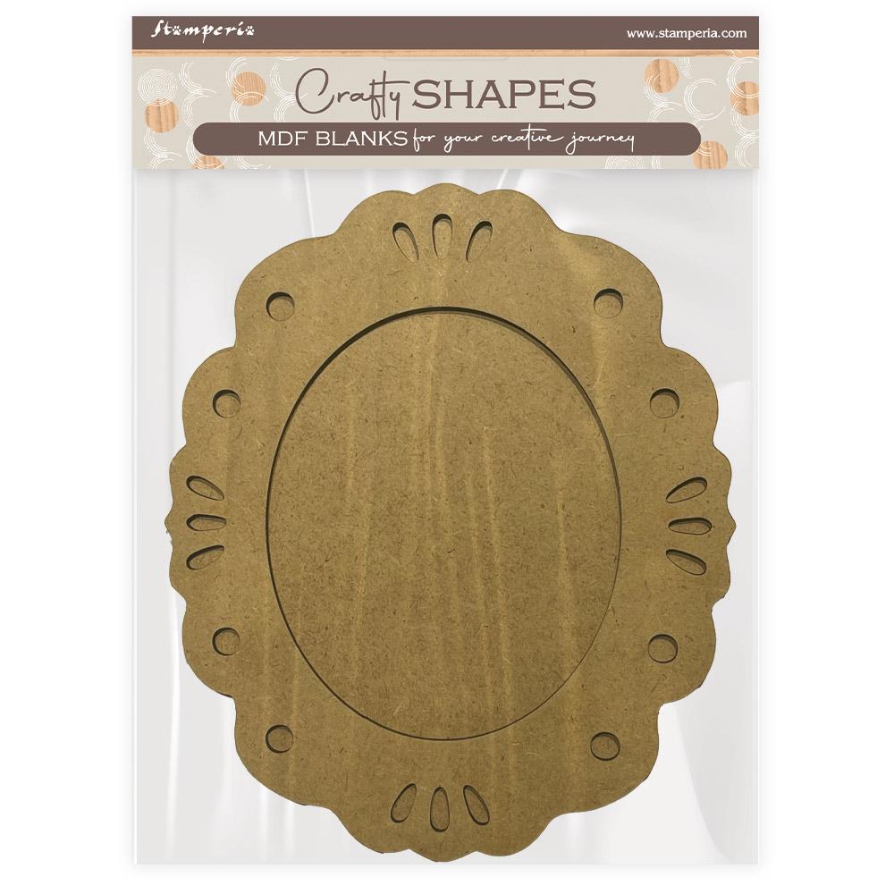 KLSM53 Stamperia Timeless MDF Crafty Shapes Blanks Frame