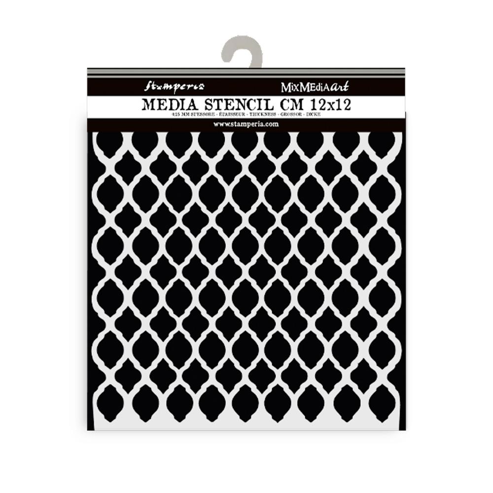 KSTDS48 Stamperia Timeless Stencil Net Texture