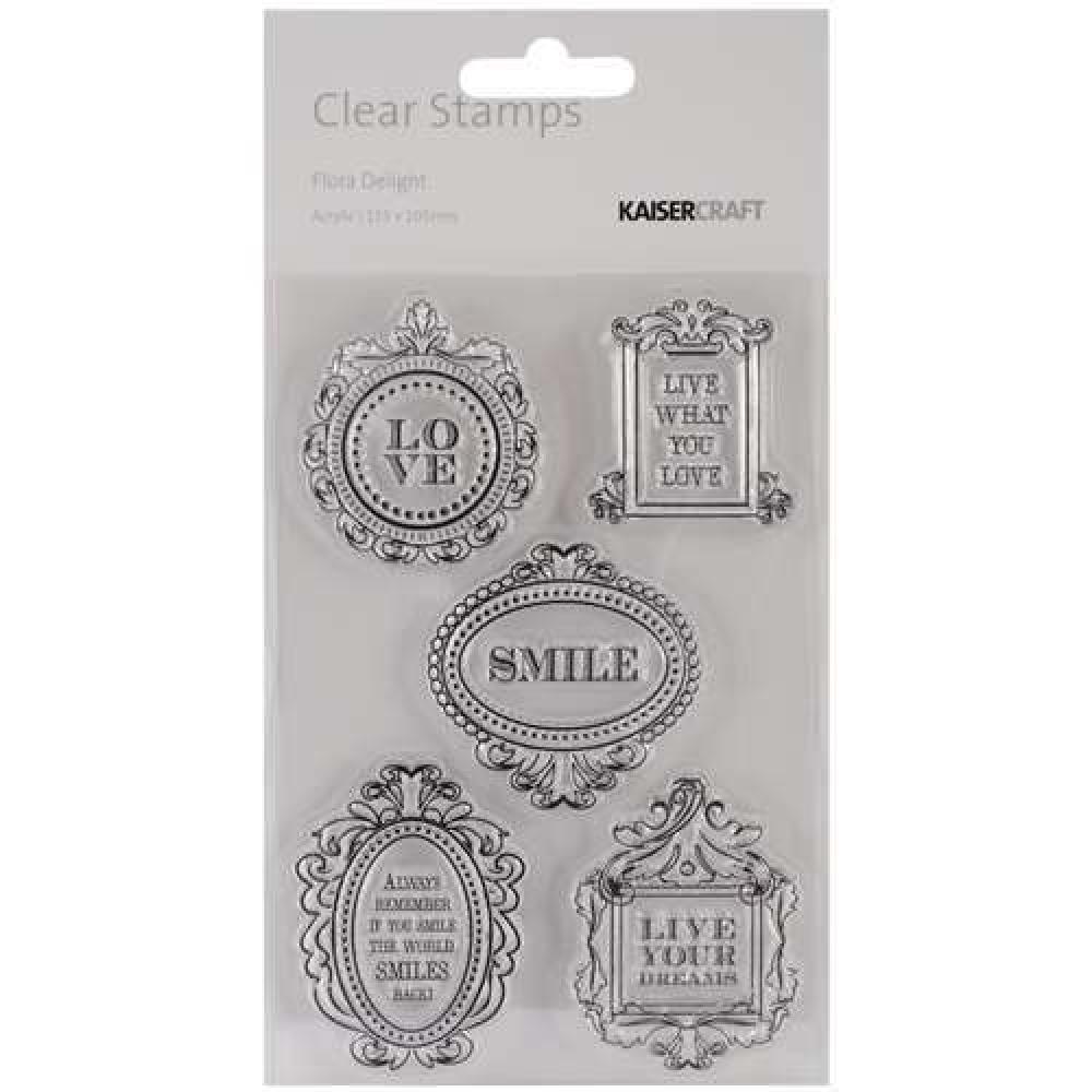 Kaisercraft Clear Stamp Flora Delight