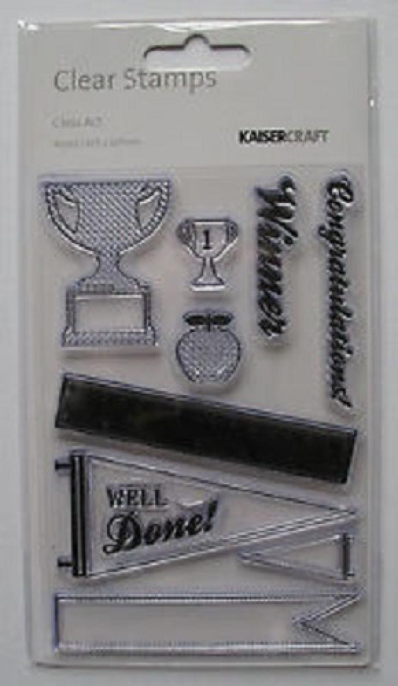 Kaisercraft Clear Stamp Set Class Act