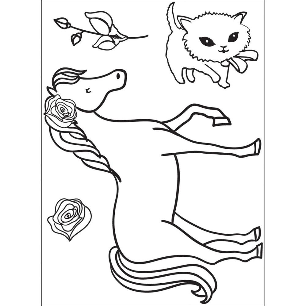 Kaisercraft Clear Stamp Set Lil´Primrose Best Friends
