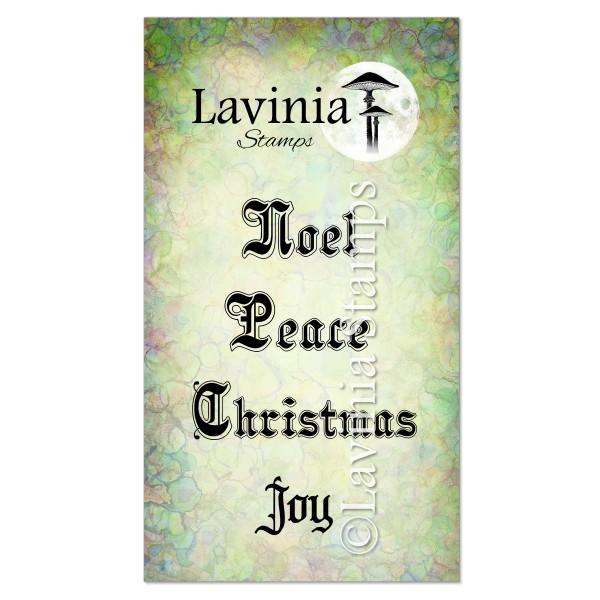 LAV838 Lavinia Stamp Seasonal Words