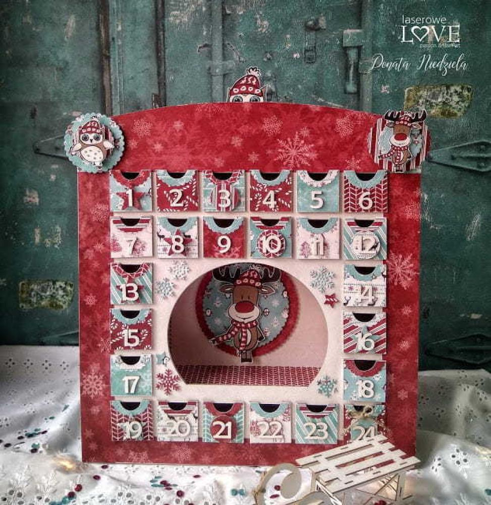 Laserowe LOVE 12x12 Paper Pack Winter Fun
