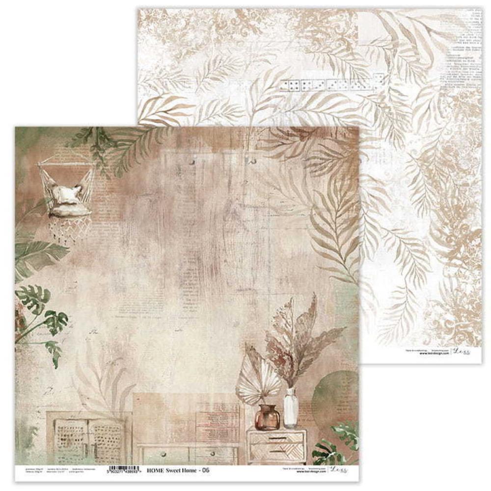 Lexi Design 12x12 Paper Pad Home Sweet Home