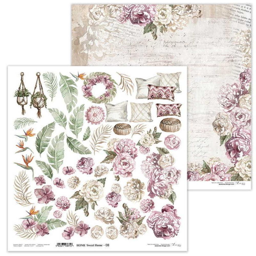 Lexi Design 12x12 Paper Pad Home Sweet Home