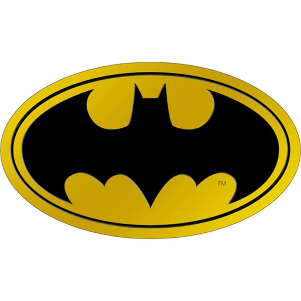 Licensed Heavy Metal Sticker Batman Logo #DC0026