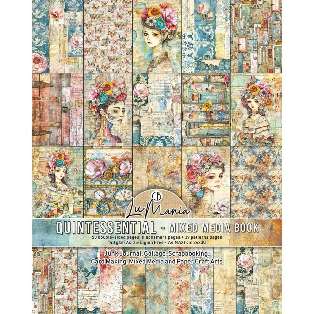 MA003 Ciao Bella Quintessential A4 Maxi Mixed Media Book