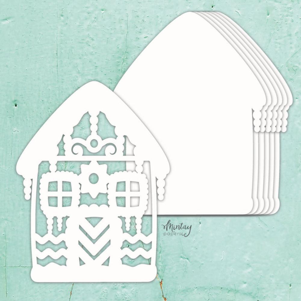 Mintay Chippies Album Base Gingerbread House #A10