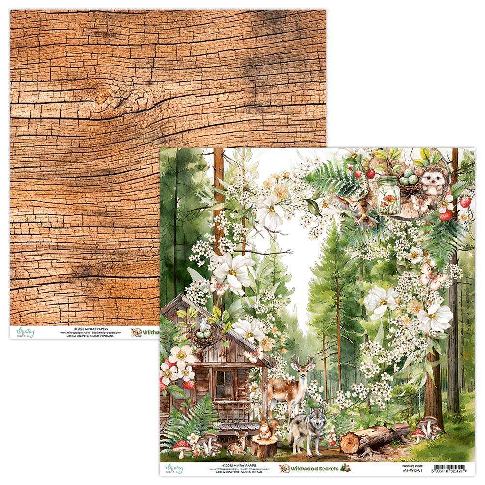 Mintay Papers Wildwood Secrets 12x12 Paper Pad
