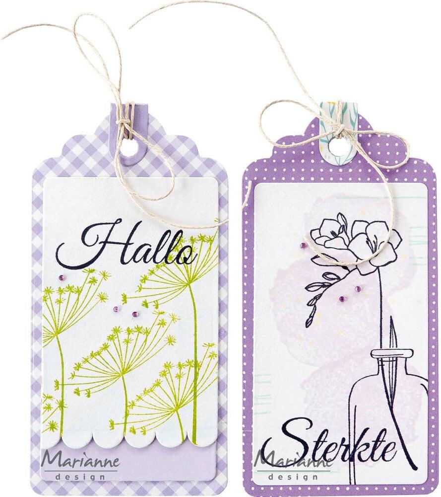 Marianne Design Craftables Elegant Tag CR1647