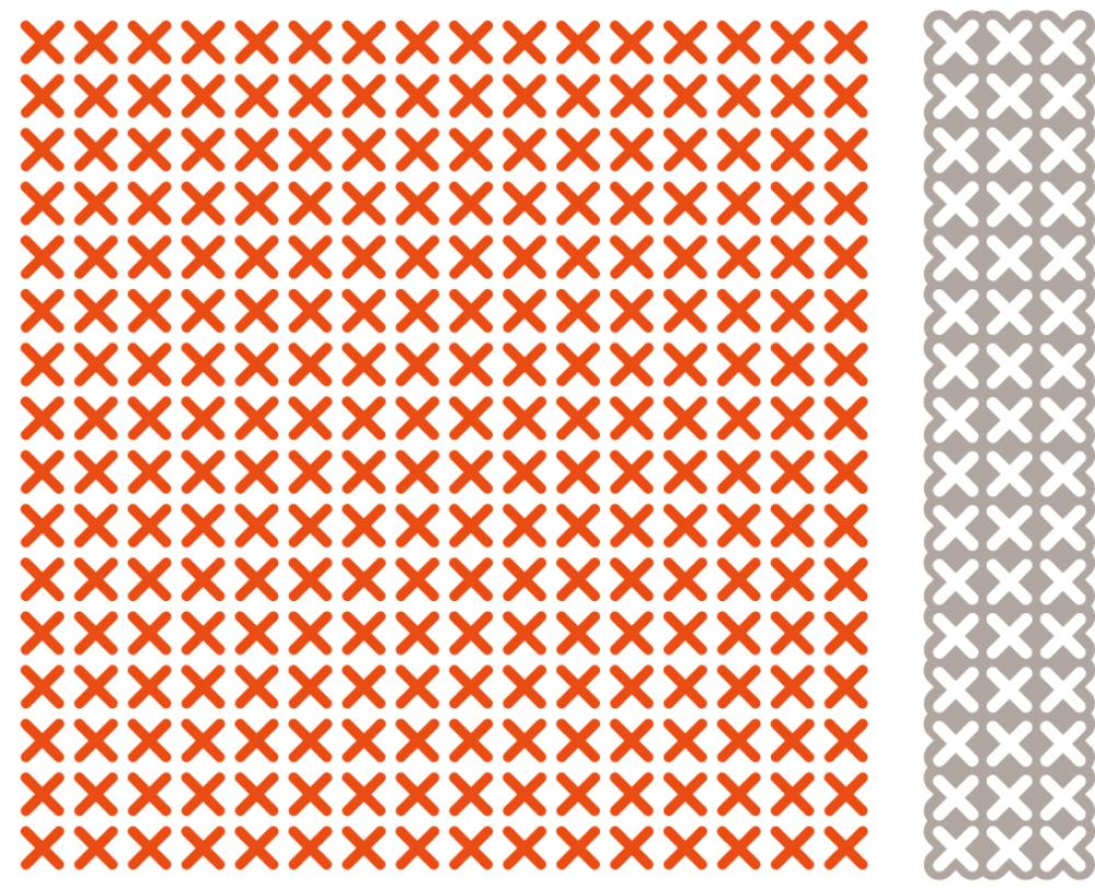 Marianne D Embossing Folder Die Cross Stitching #3417