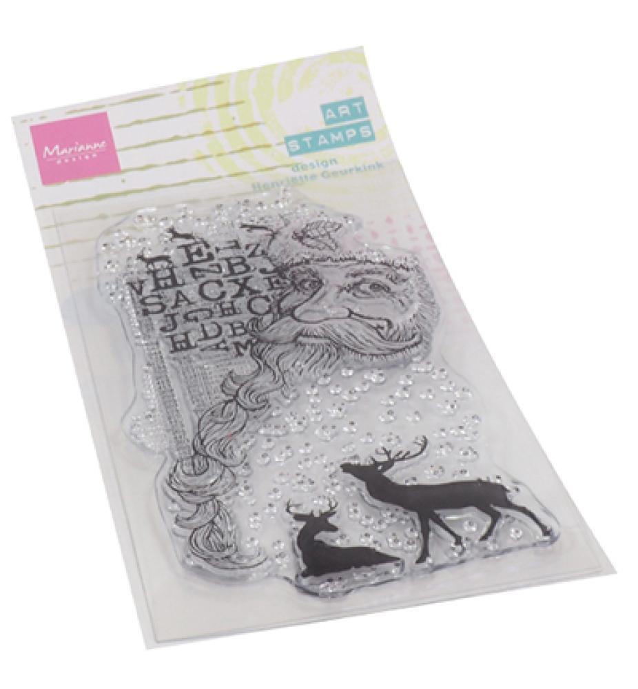 Marianne Design Art Stamp Santa #1635