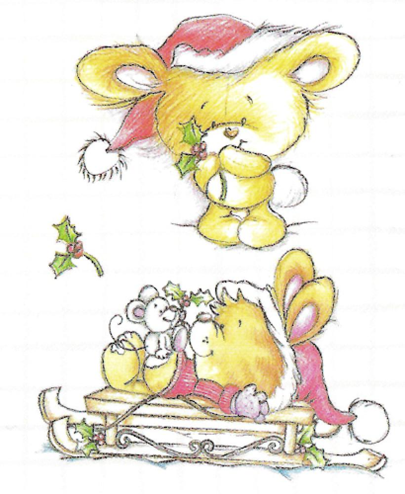 Marianne Design Clear Stamp Beary Sweet  #SFUN0008