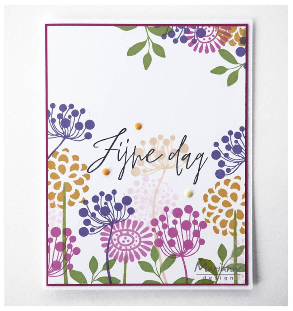 Marianne Design Clear Stamp Colorful Silhouette Fantasy #CS1047