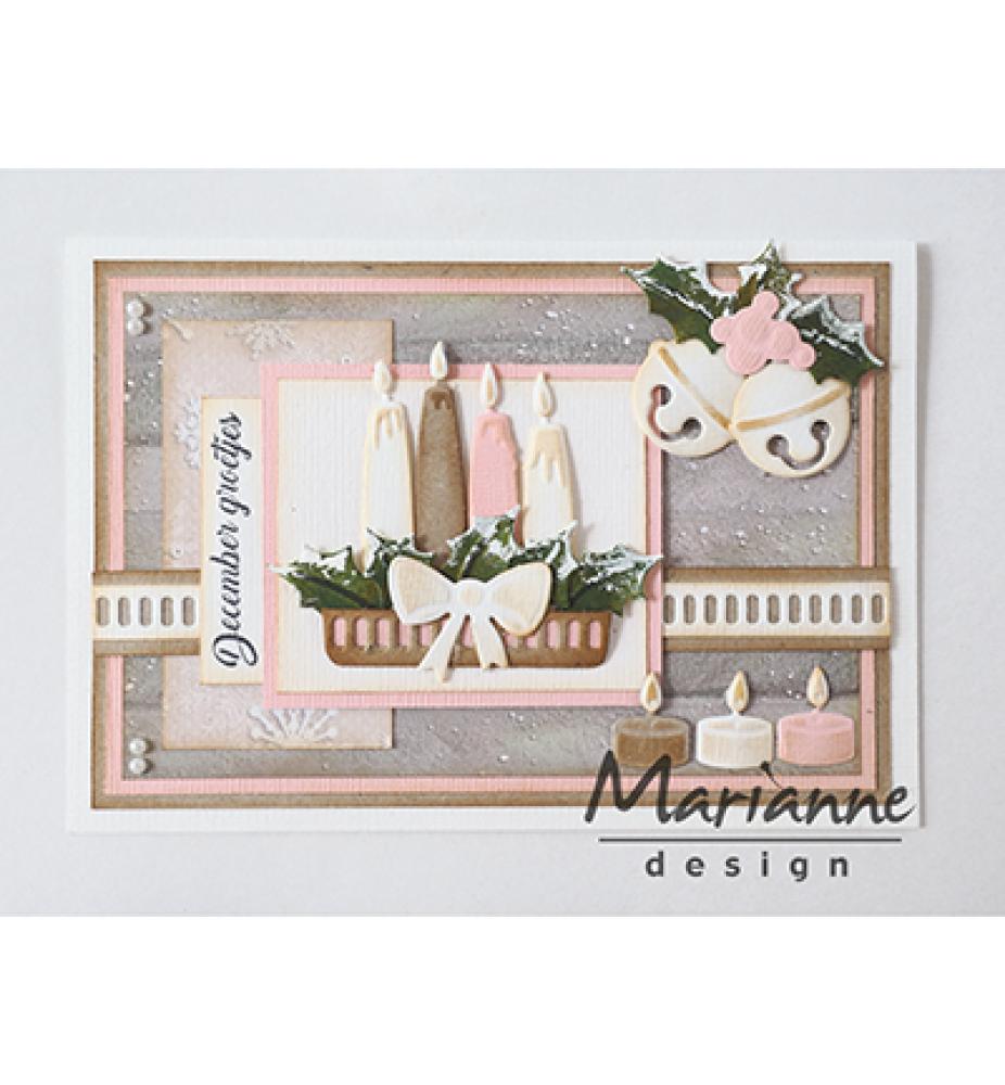 MD Craftables Advent Candle (Adventskerzen) Set CR1425