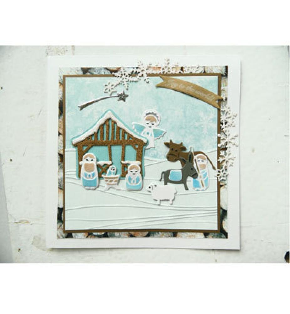 Marianne Design Craftables Stanzschablone Ice Crystals Border