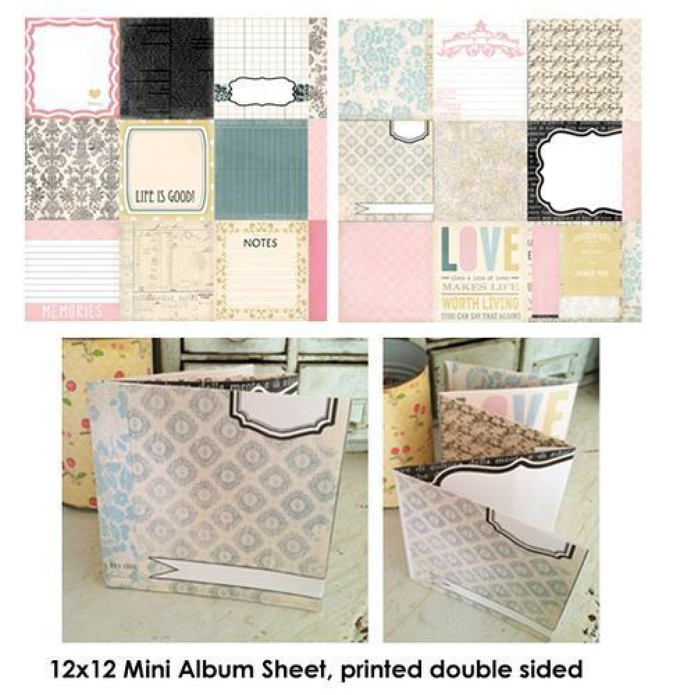 Melissa Frances 12x12 Mini Accordion Album Bogen