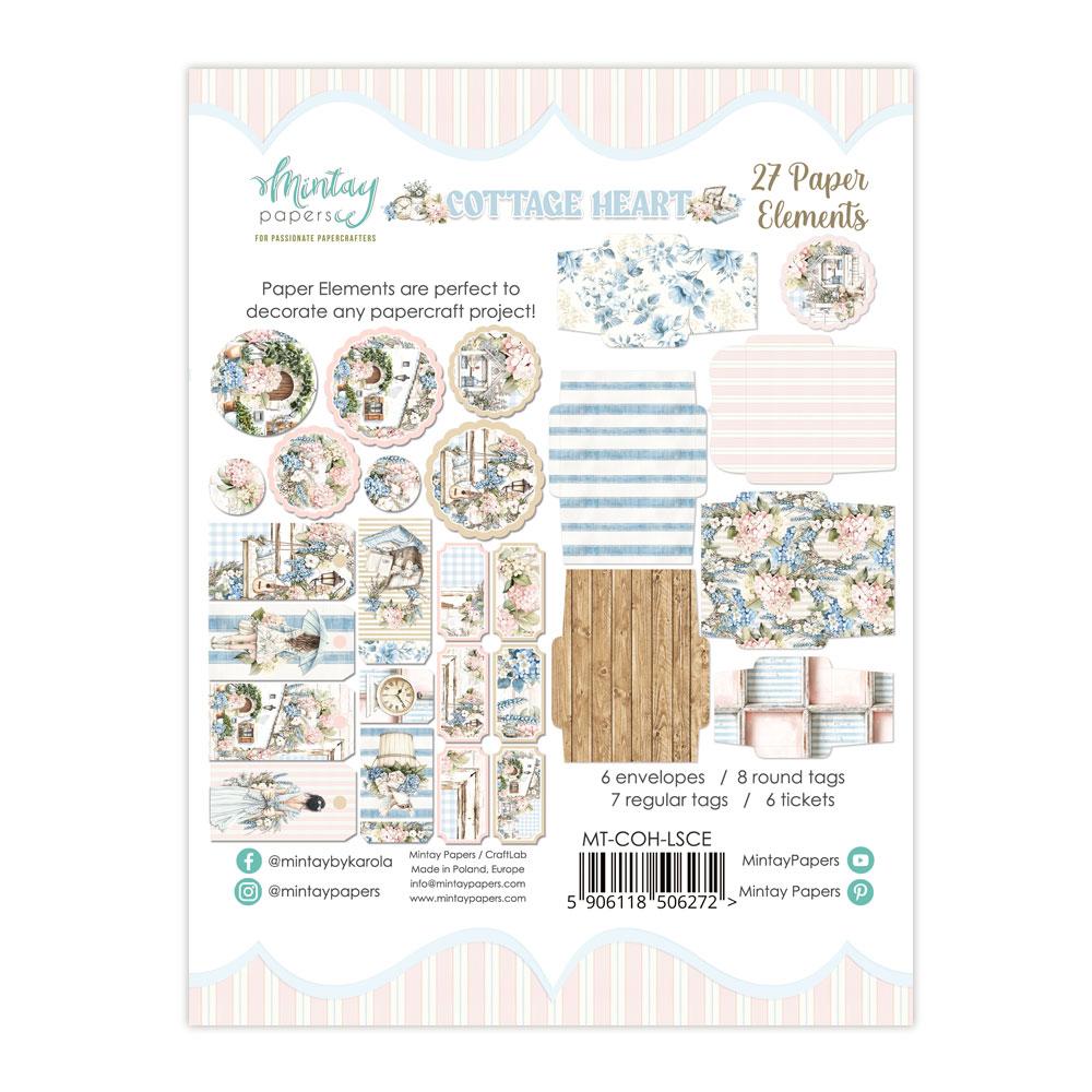 Mintay Papers Cottage Heart Paper Elements